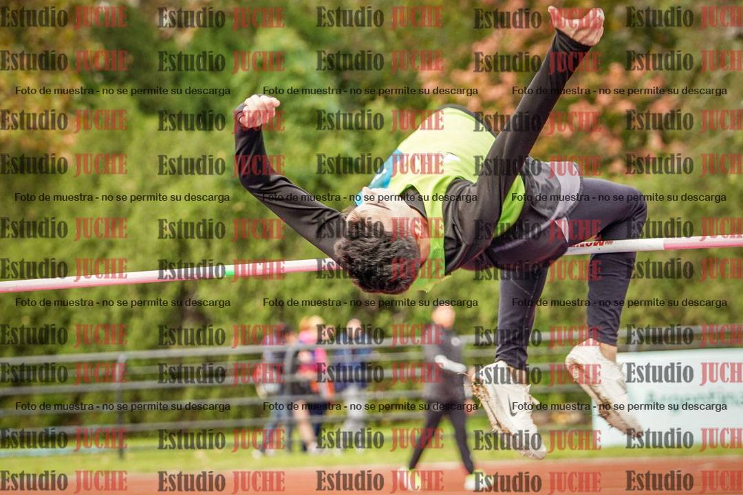 Fotos del salto en alto de varones
