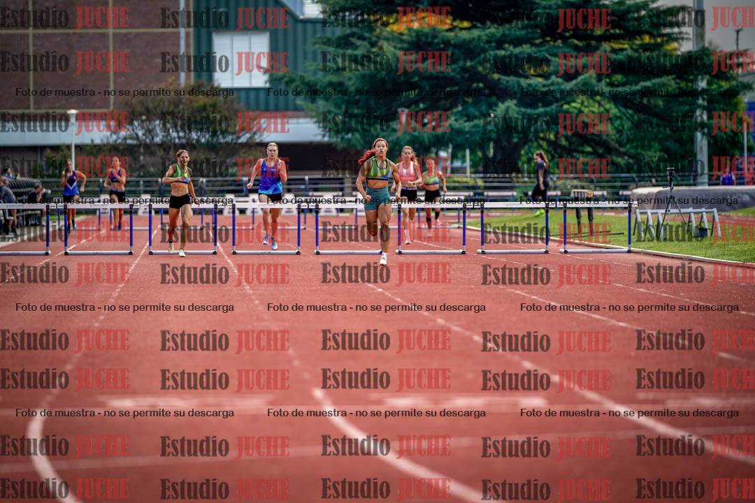 Fotos de los 400 m con vallas de mujeres