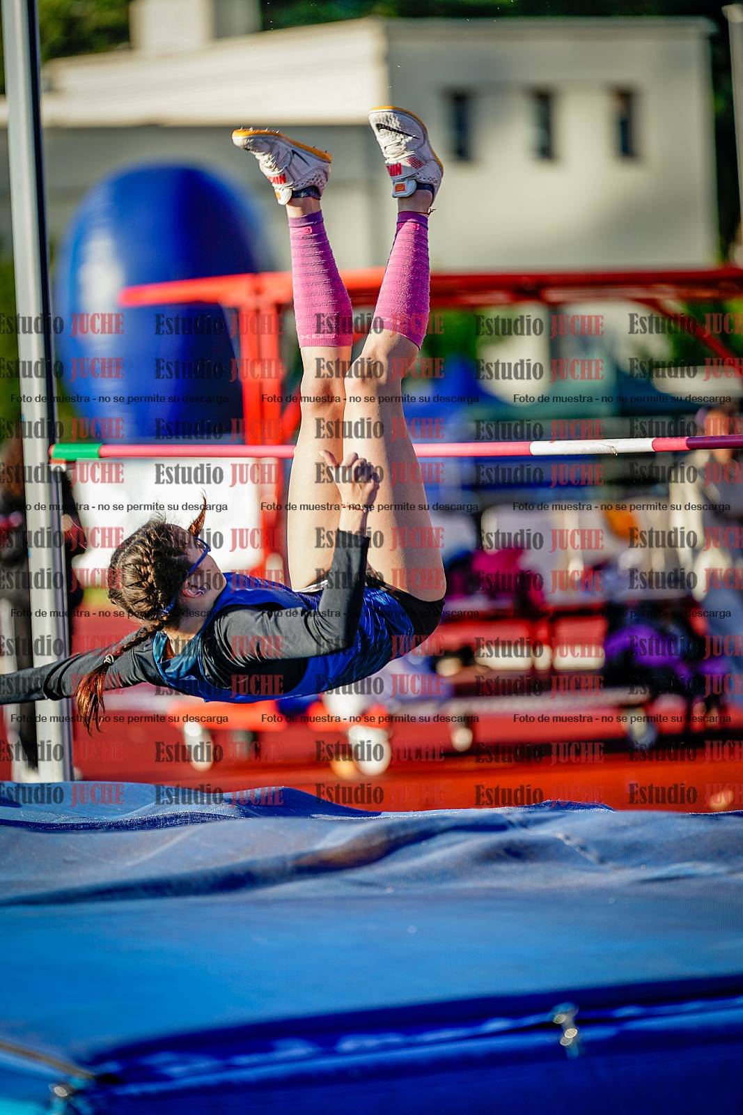 Fotos del salto en alto de mujeres