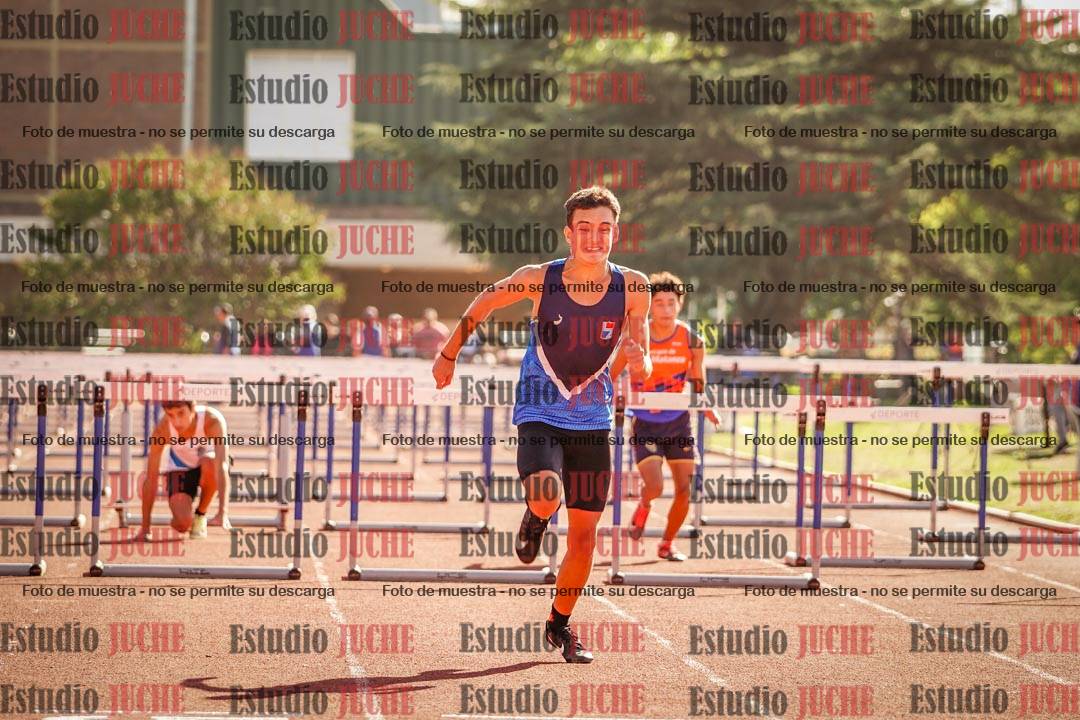 Fotos de los 110 m con vallas de varones