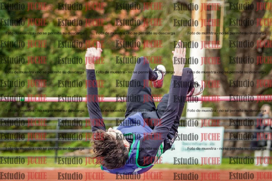 Fotos del salto en alto de varones