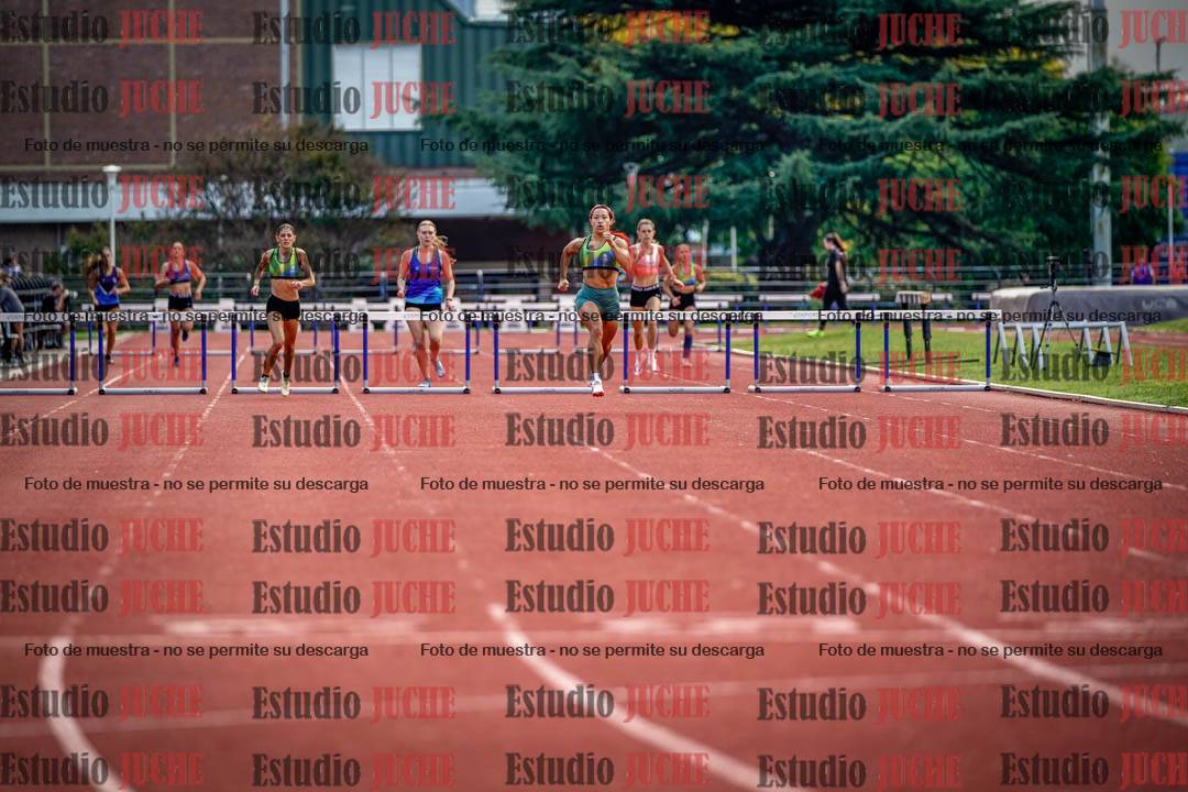 Fotos de los 400 m con vallas de mujeres