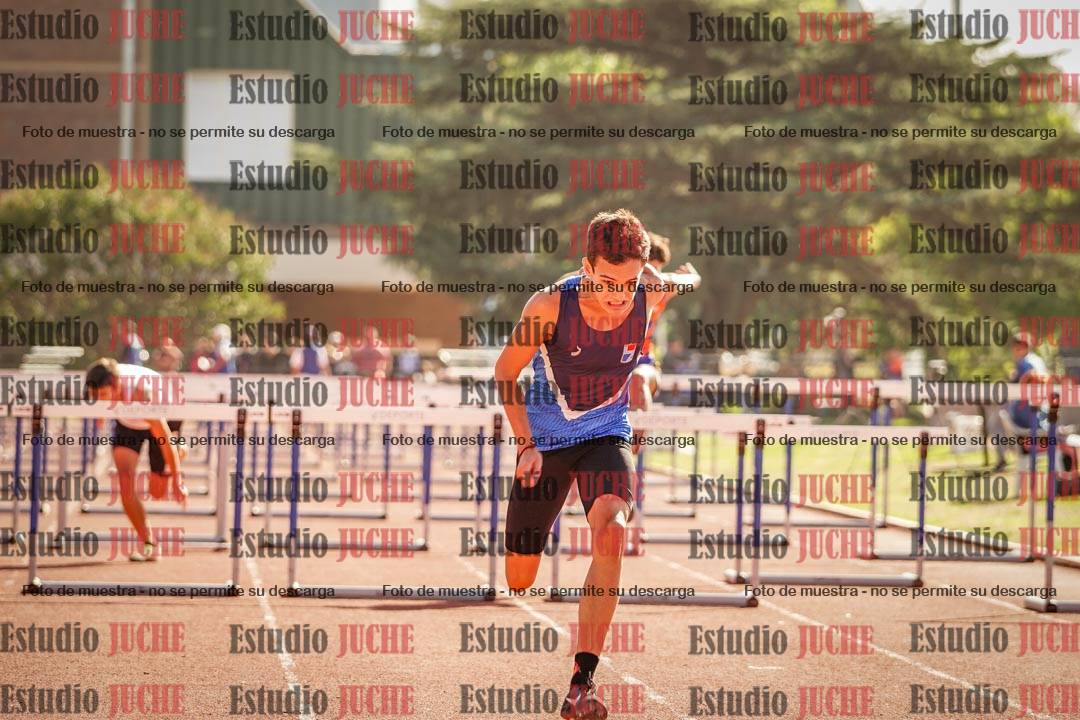 Fotos de los 110 m con vallas de varones