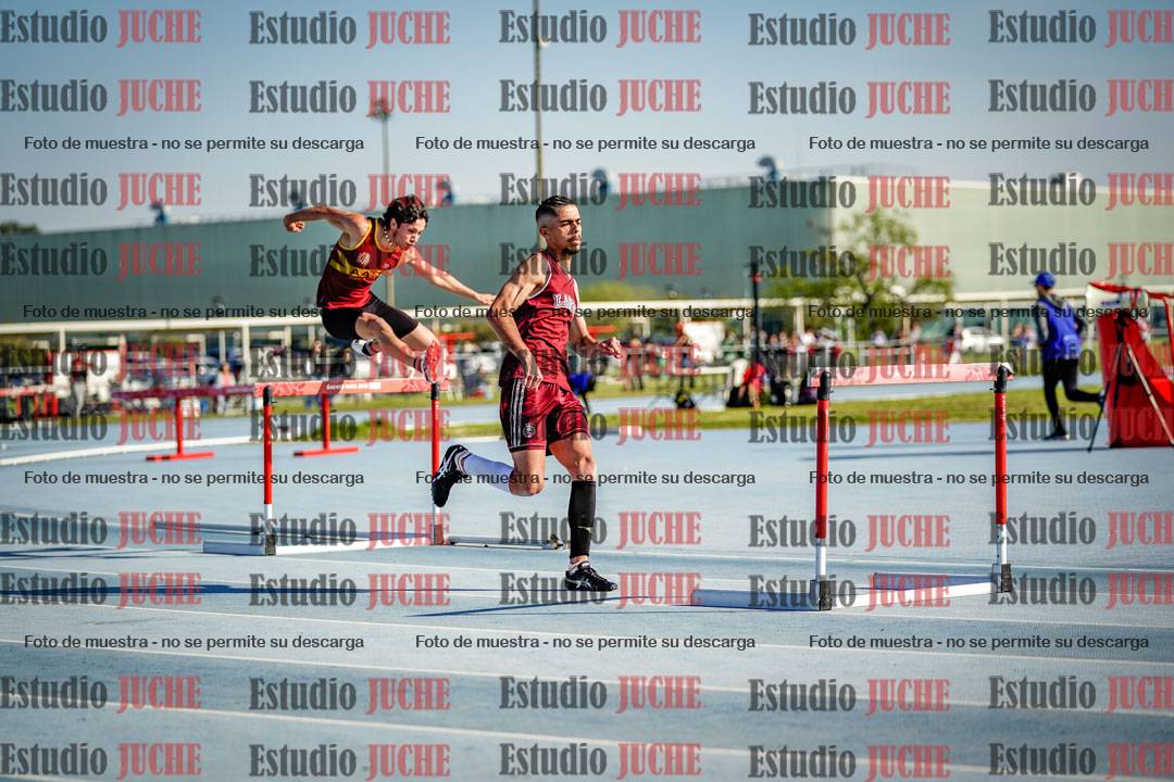 Fotos de los 400 m con vallas de varones