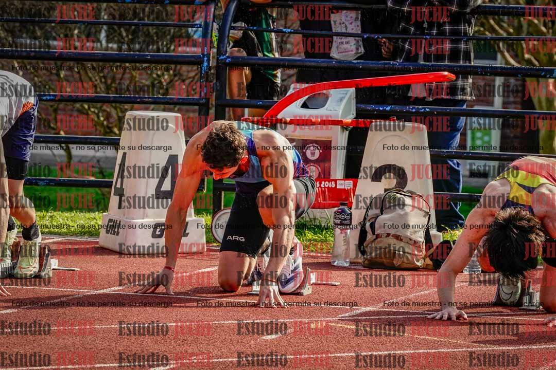 Fotos de los 110 m con vallas de varones