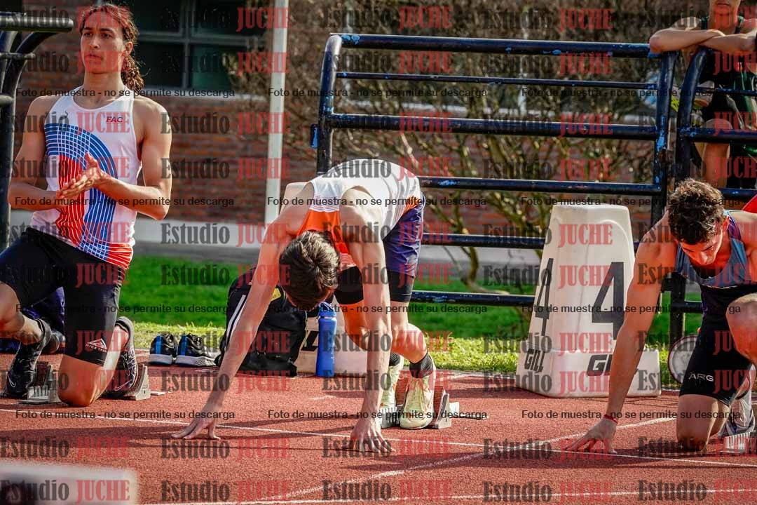 Fotos de los 110 m con vallas de varones
