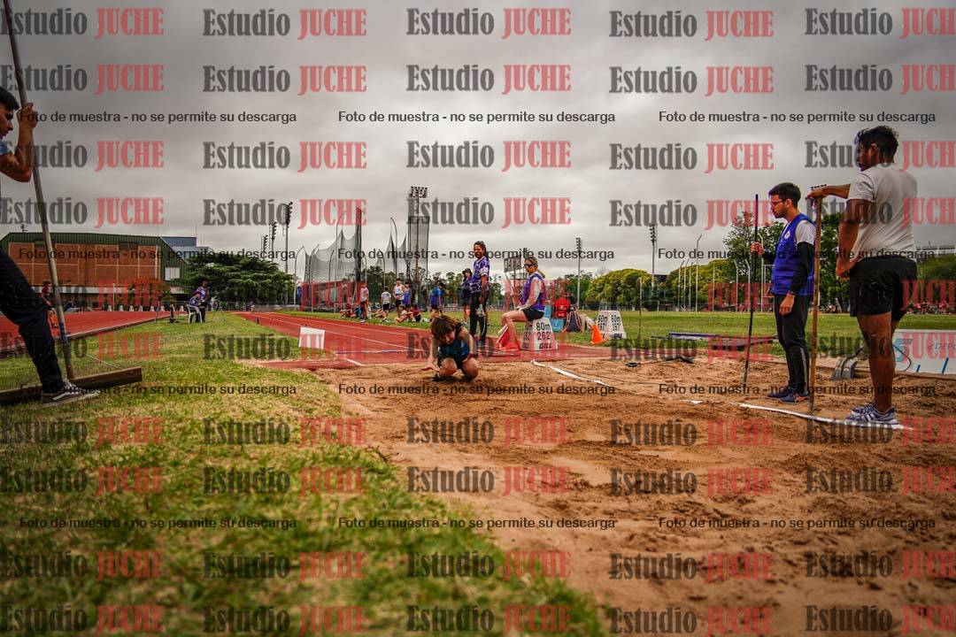 Fotos del salto en largo de varones - U14