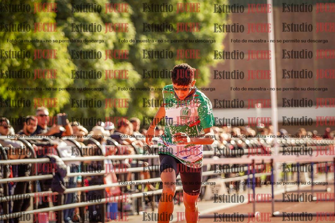 Fotos de los 110 m con vallas de varones