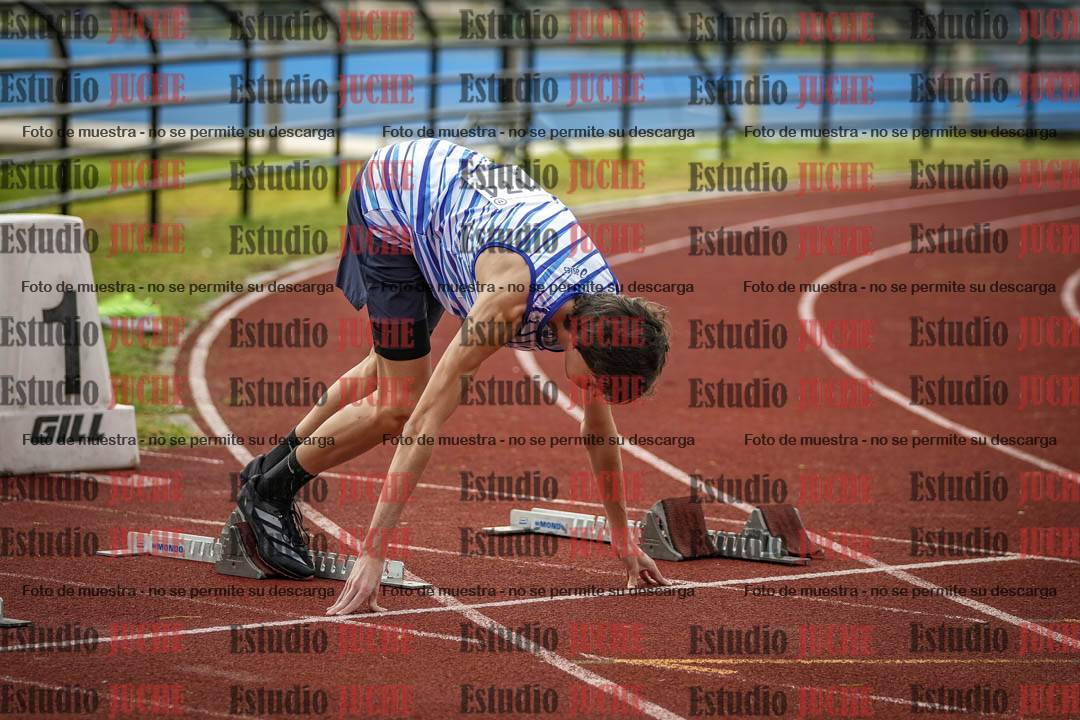 Fotos de los 110 m con vallas de varones