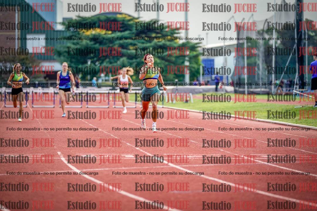 Fotos de los 400 m con vallas de mujeres