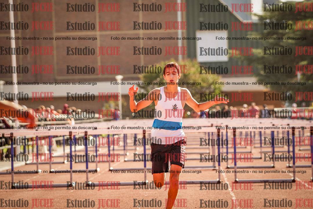Fotos de los 110 m con vallas de varones