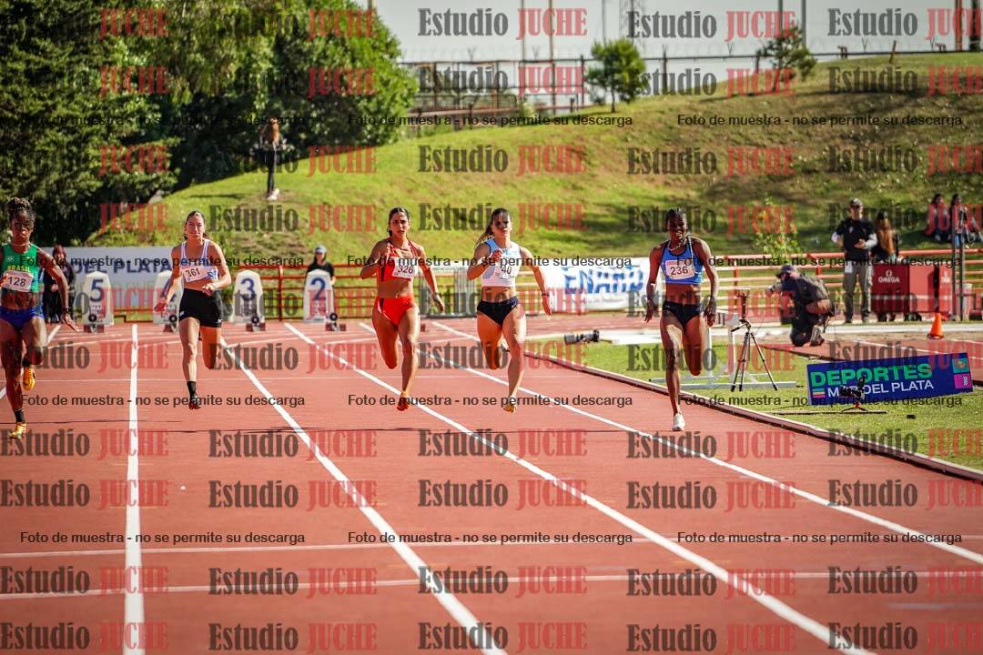 Fotos de los 100 m de mujeres