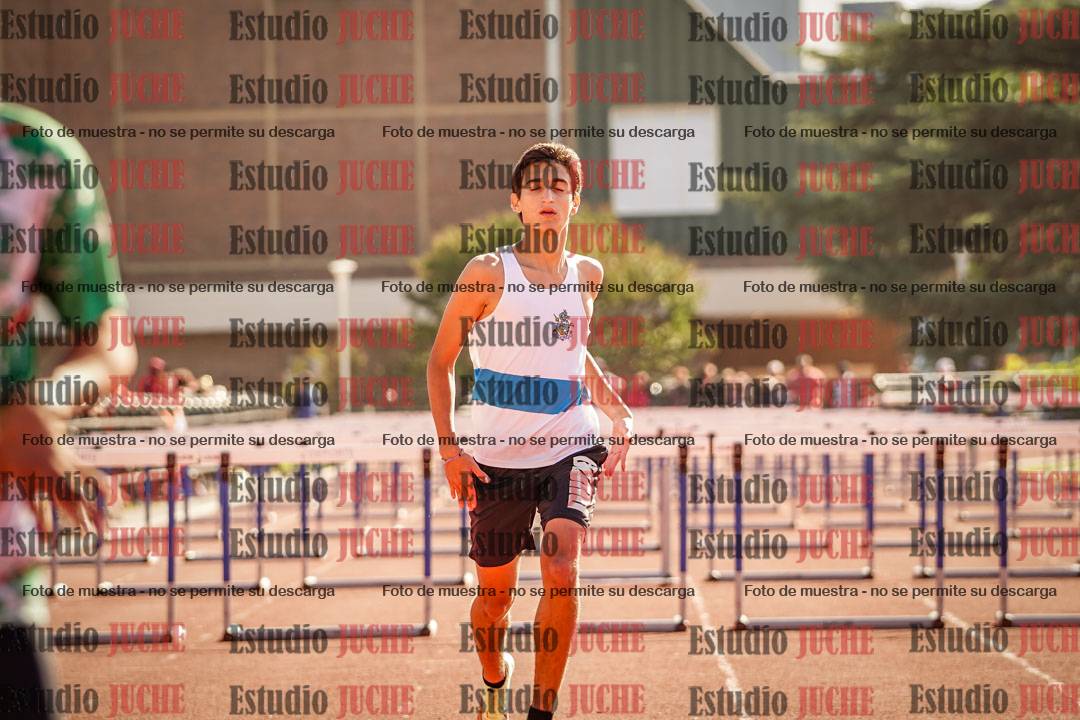 Fotos de los 110 m con vallas de varones
