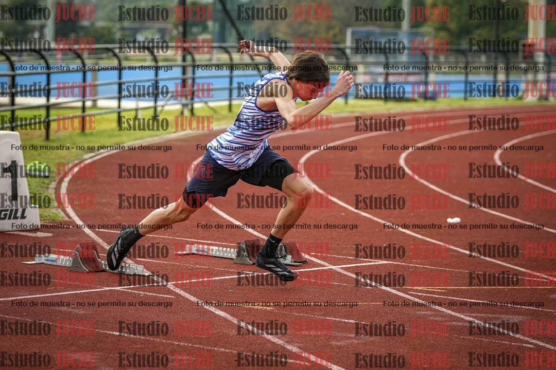 Fotos de los 110 m con vallas de varones