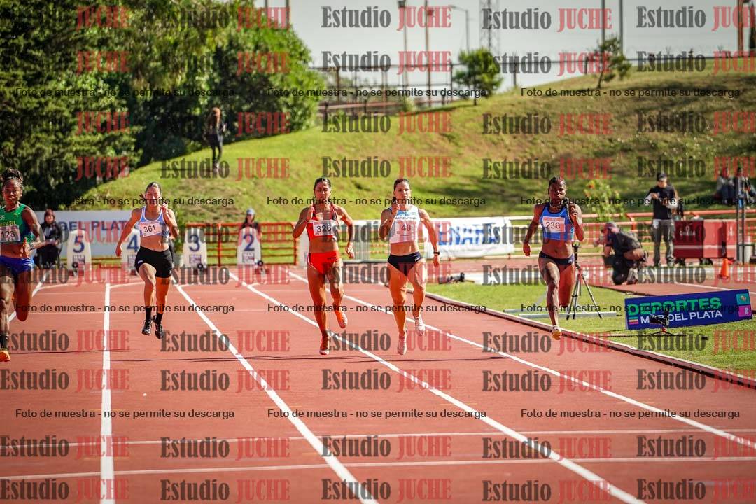 Fotos de los 100 m de mujeres