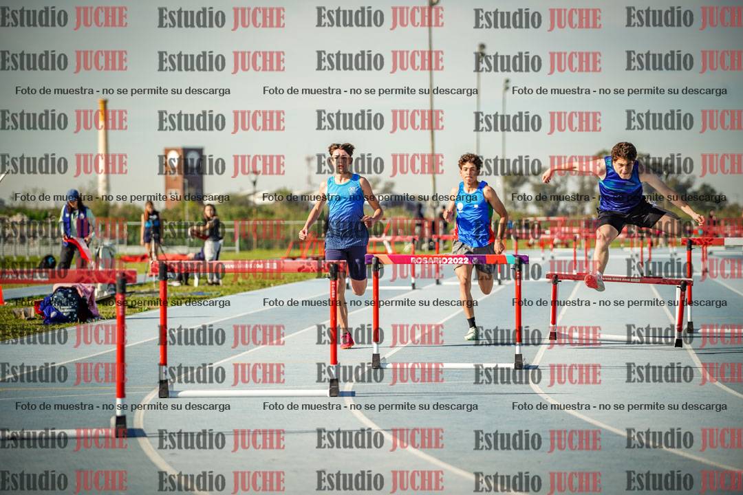 Fotos de los 400 m con vallas de varones