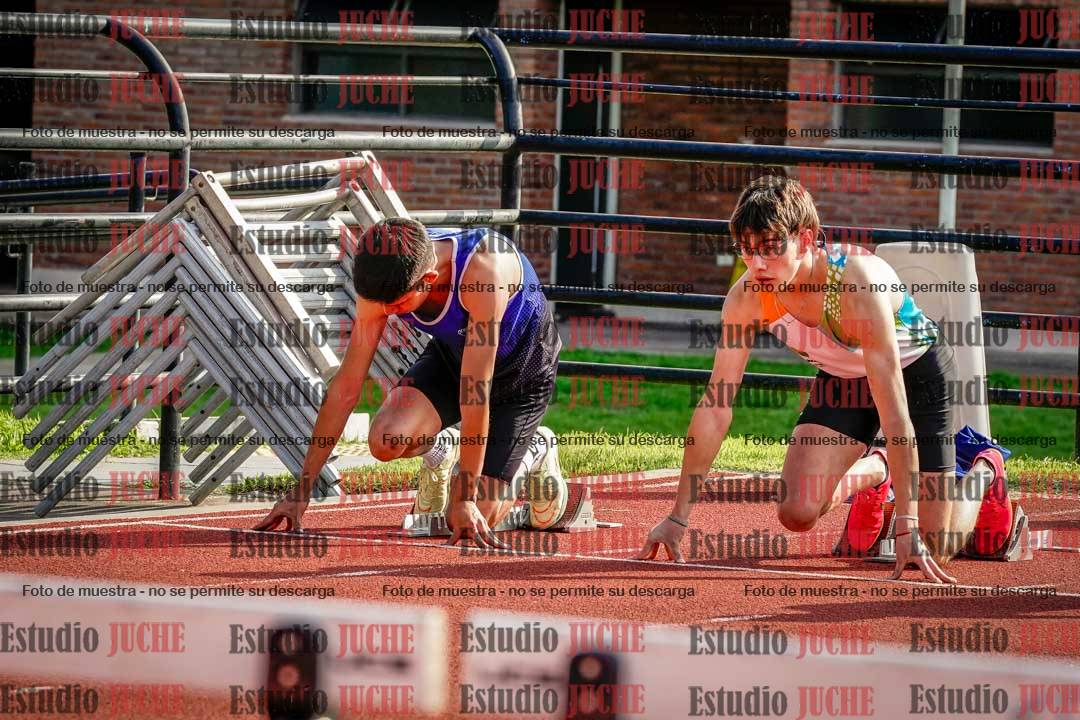Fotos de los 110 m con vallas de varones