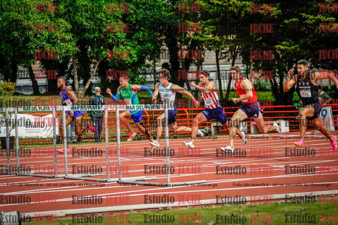Fotos de los 110 m con vallas de varones