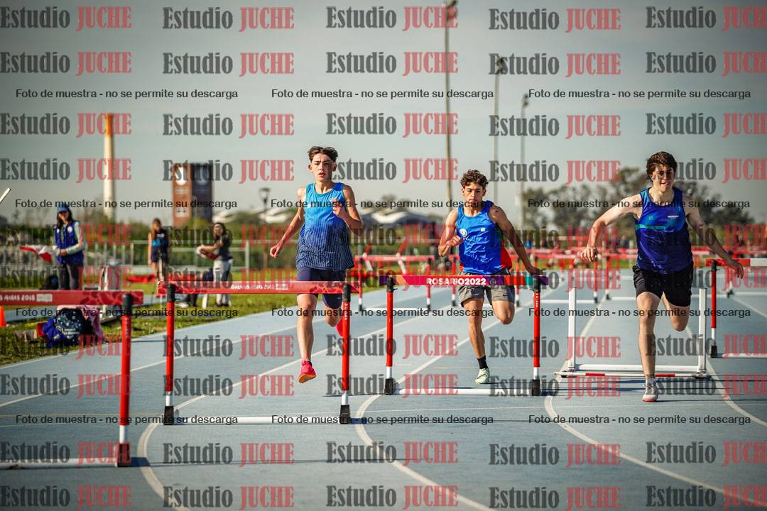 Fotos de los 400 m con vallas de varones