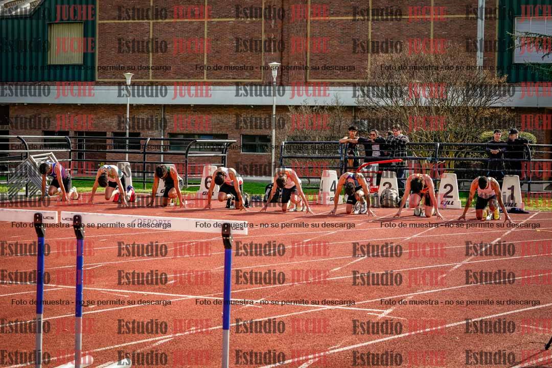 Fotos de los 110 m con vallas de varones
