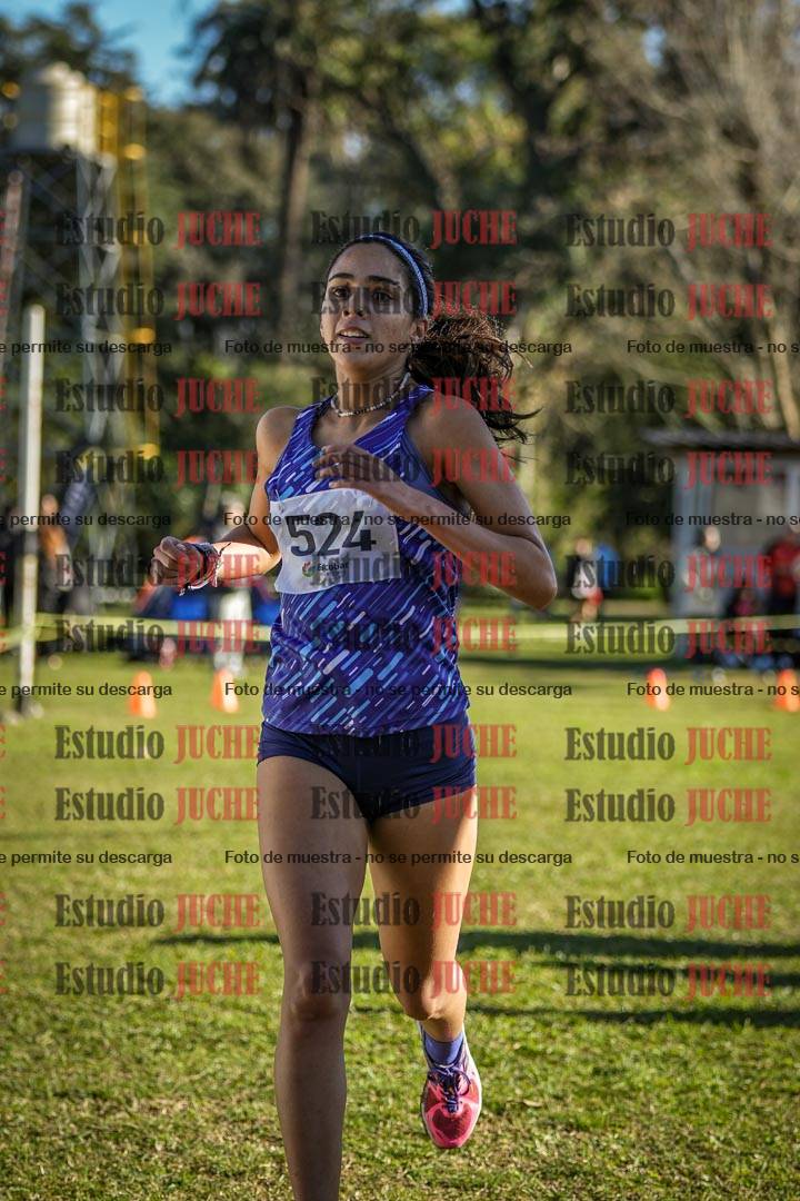 Fotos de la llegada del cross de 4000 m - mujeres