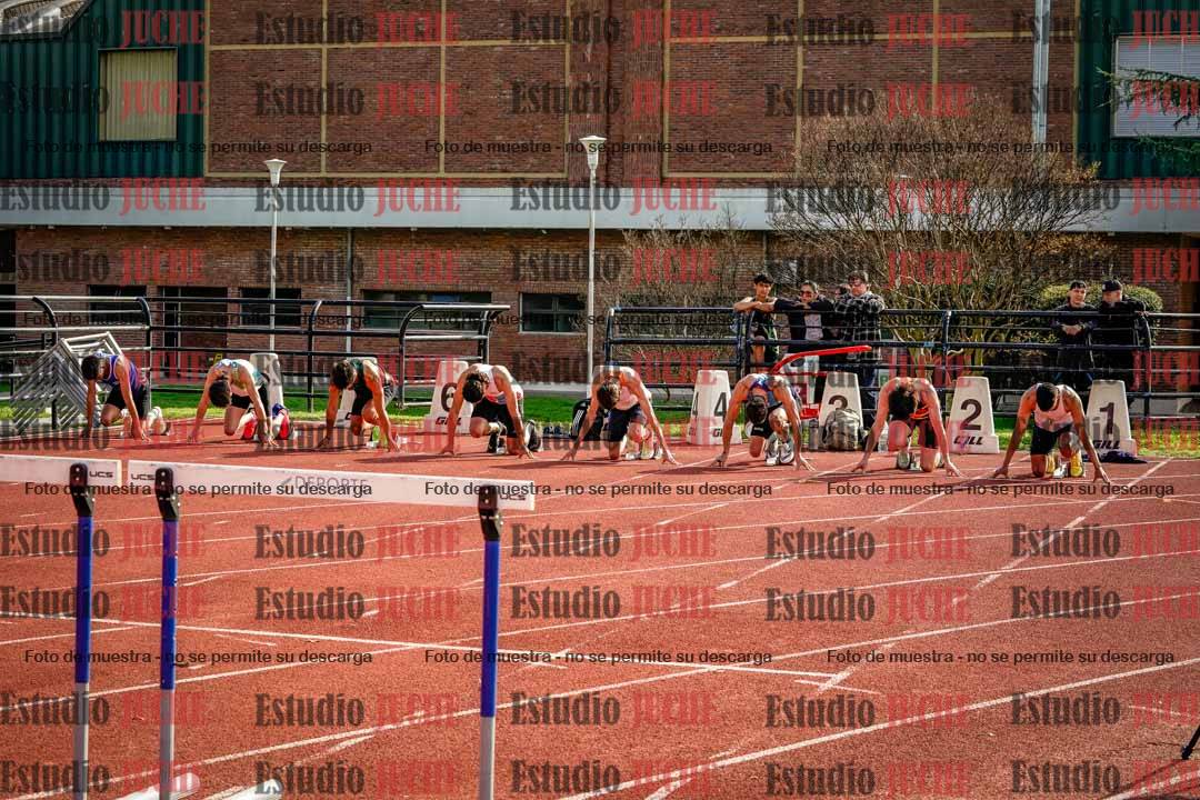 Fotos de los 110 m con vallas de varones