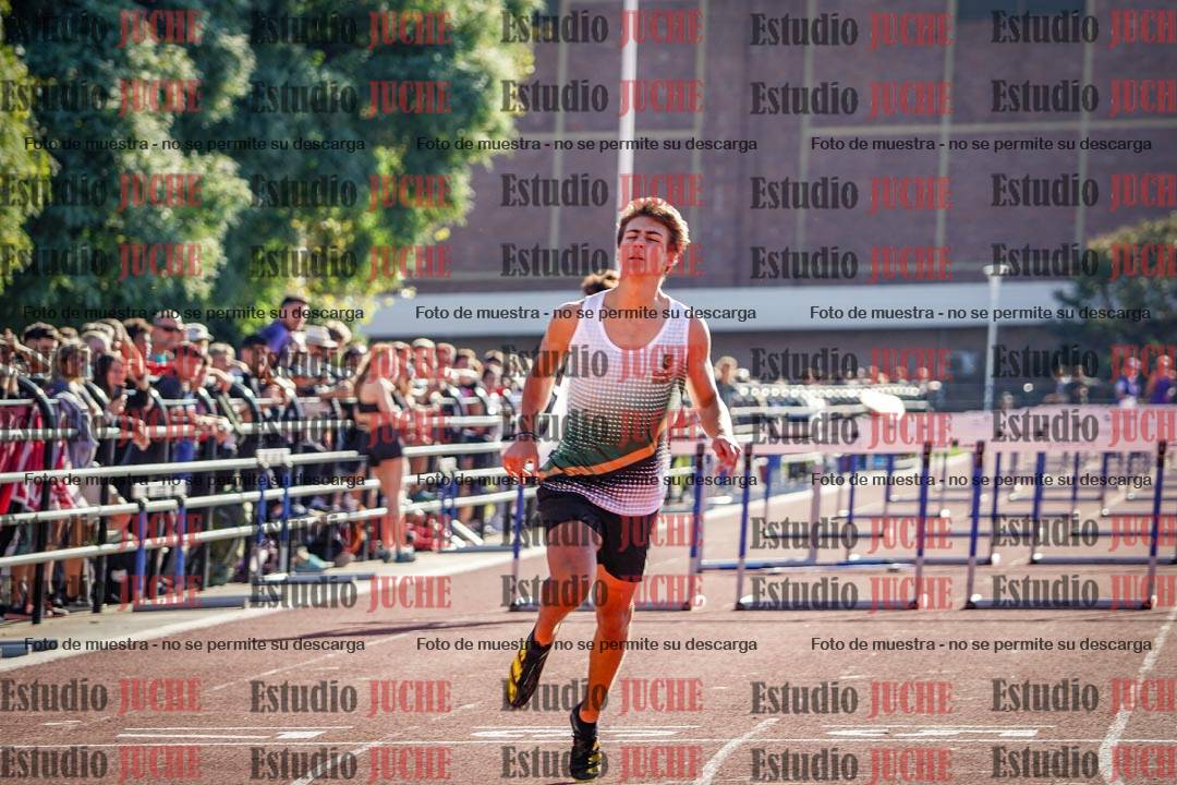 Fotos de los 110 m con vallas de varones