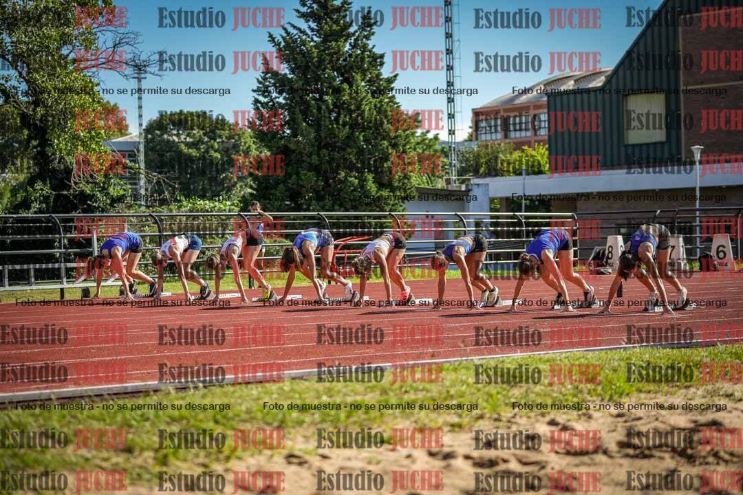 Fotos de los 100 m con vallas de mujeres