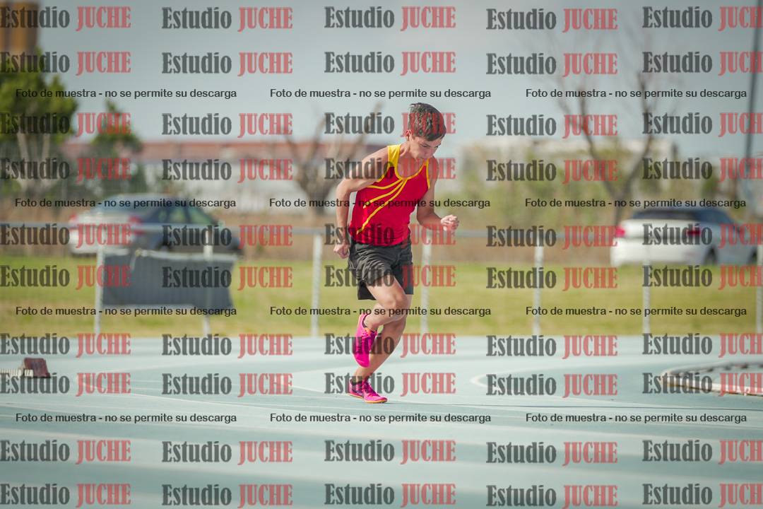 Fotos de los 100 m llanos de varones