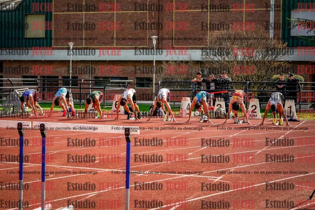 Fotos de los 110 m con vallas de varones