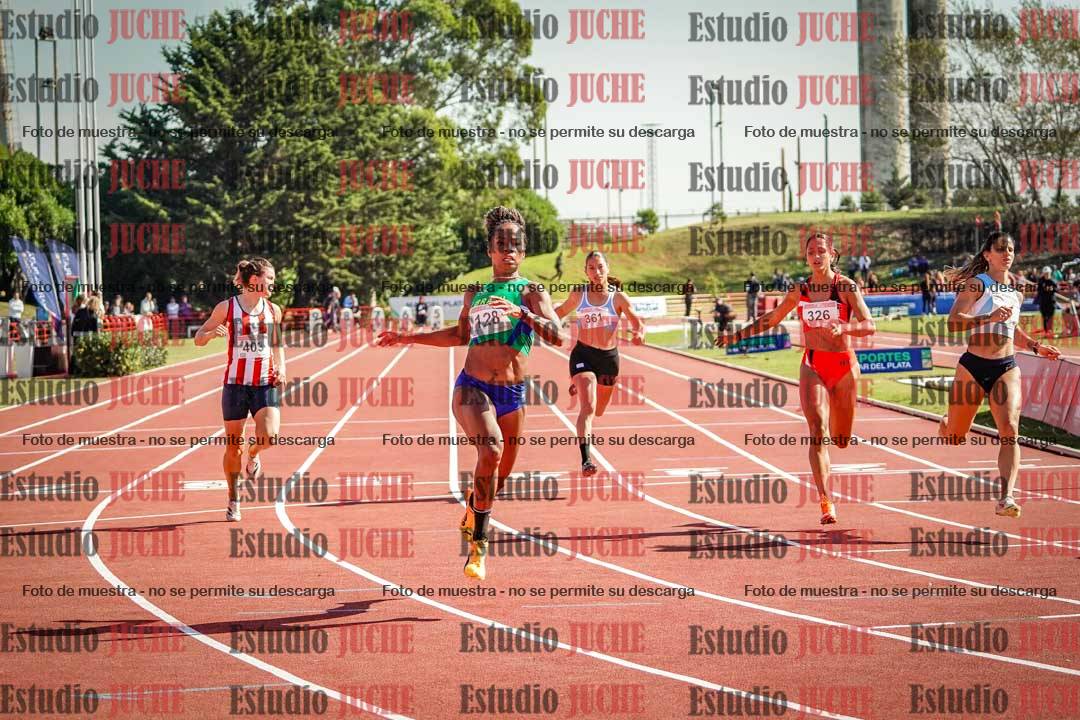 Fotos de los 100 m de mujeres