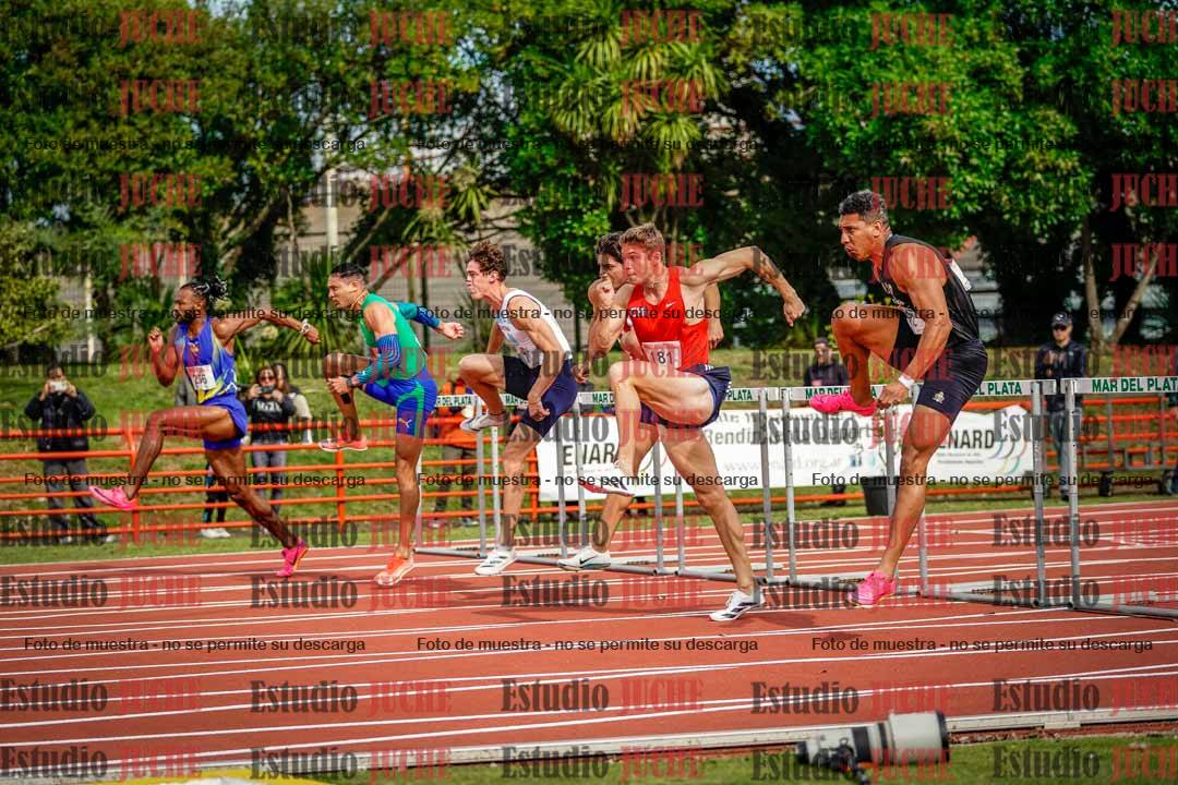 Fotos de los 110 m con vallas de varones