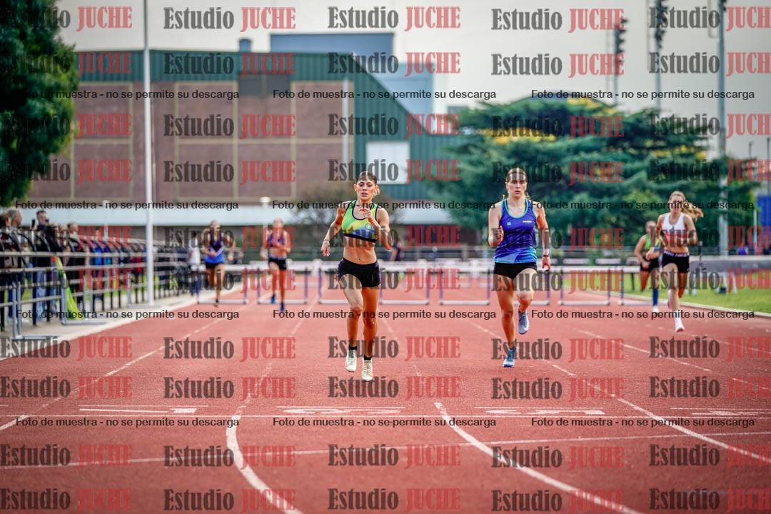 Fotos de los 400 m con vallas de mujeres