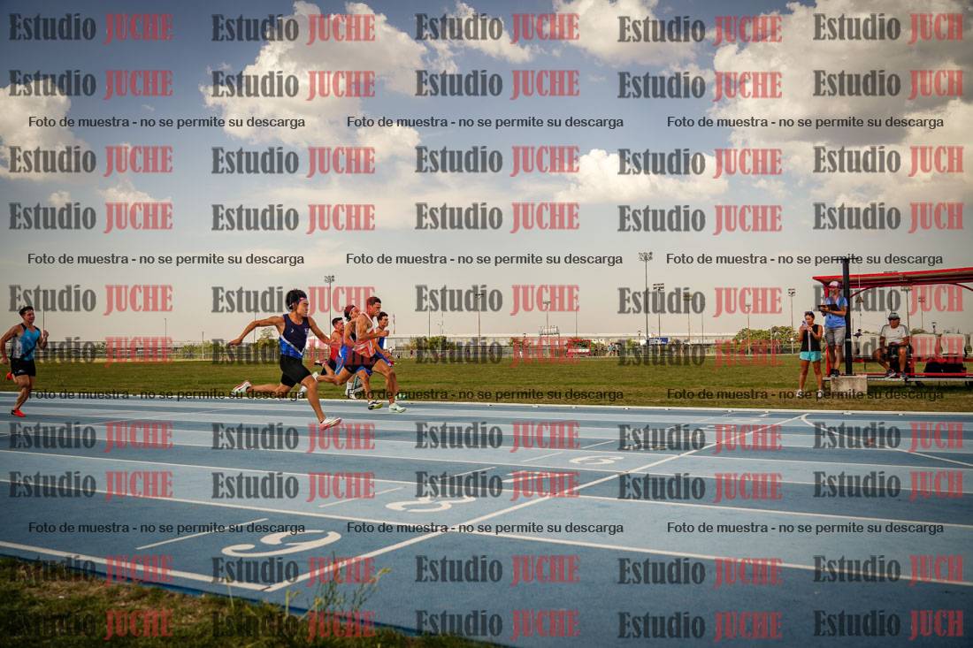Fotos de los 80 m llanos de varones