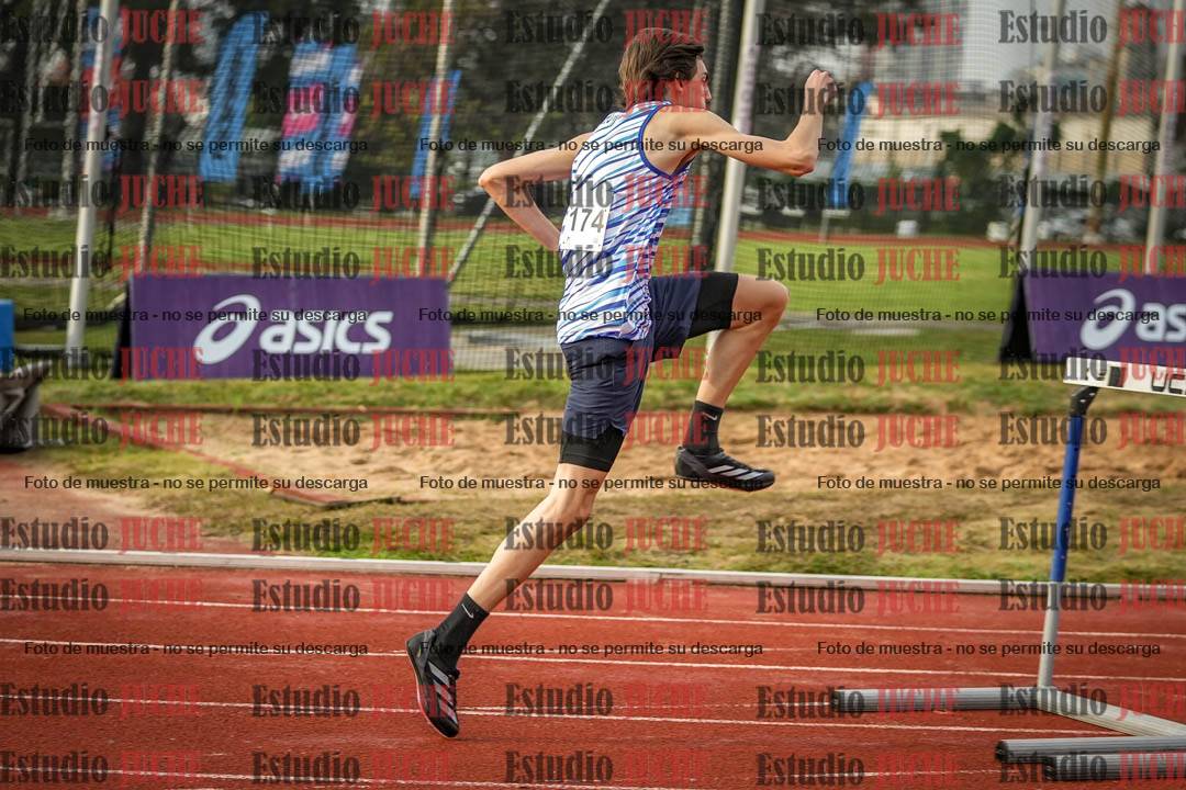 Fotos de los 110 m con vallas de varones