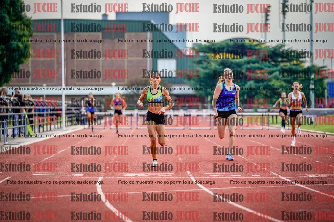 Fotos de los 400 m con vallas de mujeres