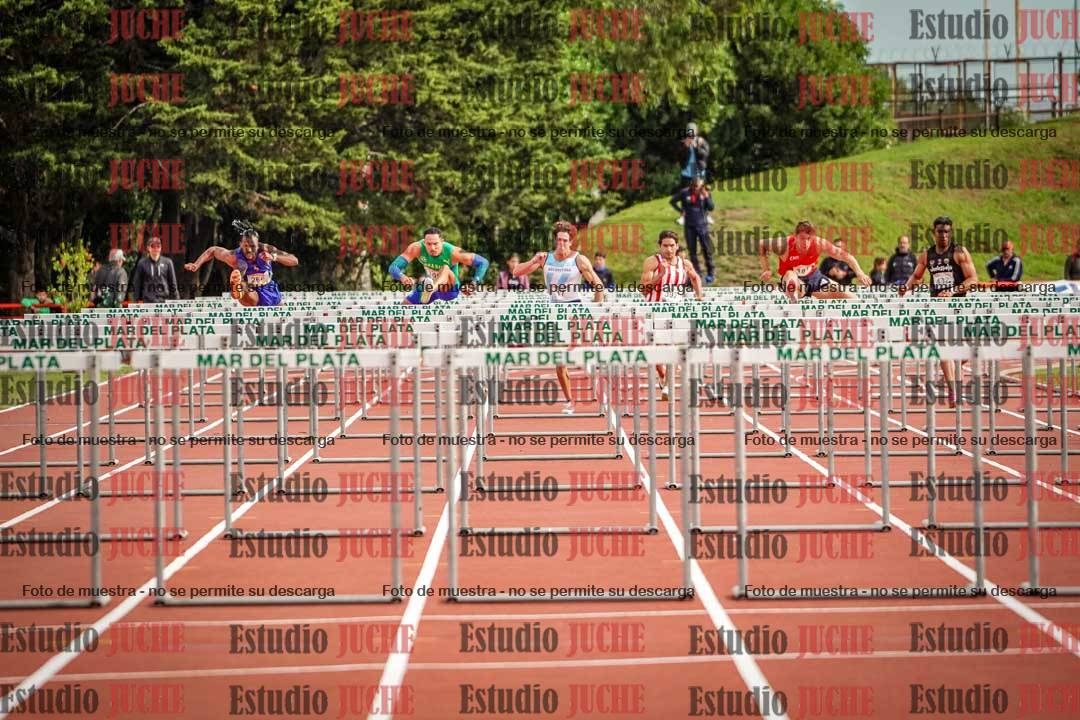 Fotos de los 110 m con vallas de varones