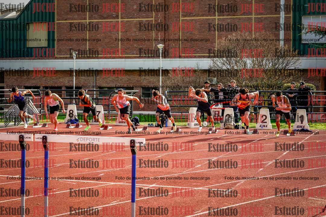 Fotos de los 110 m con vallas de varones
