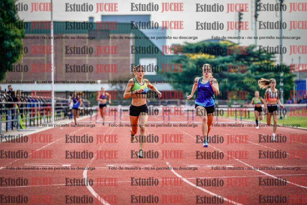 Fotos de los 400 m con vallas de mujeres