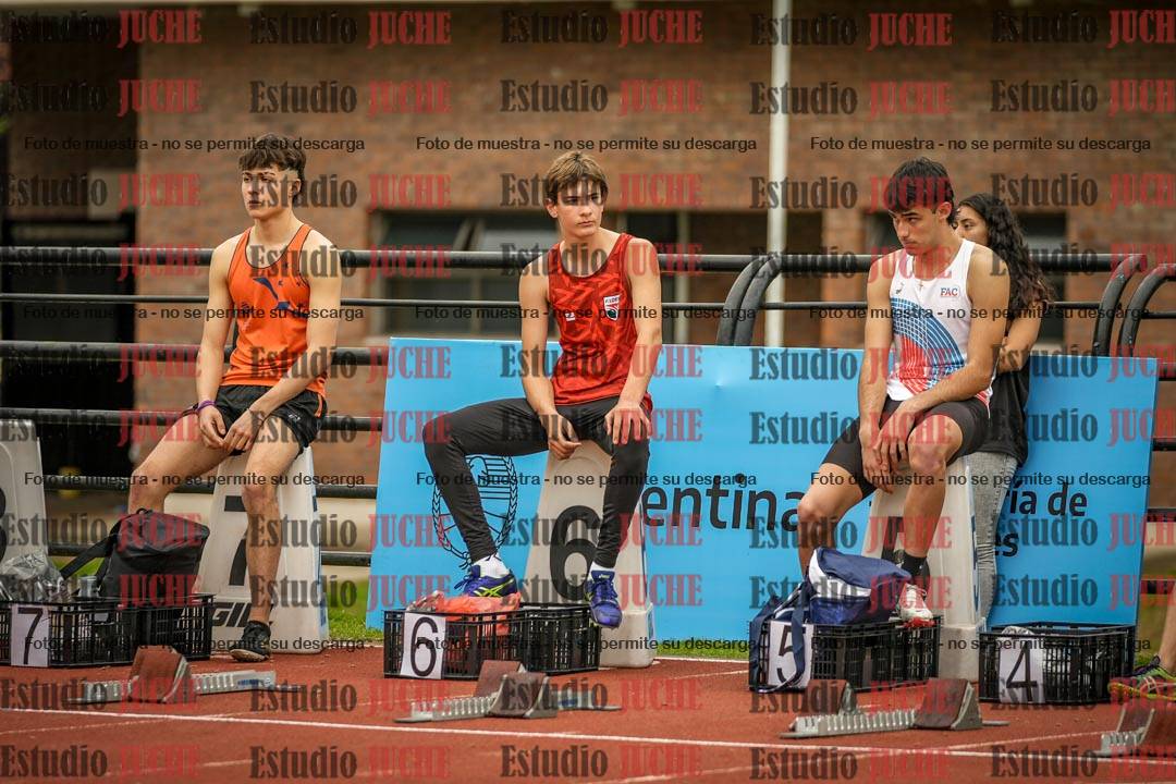 Fotos de los 110 m con vallas de varones