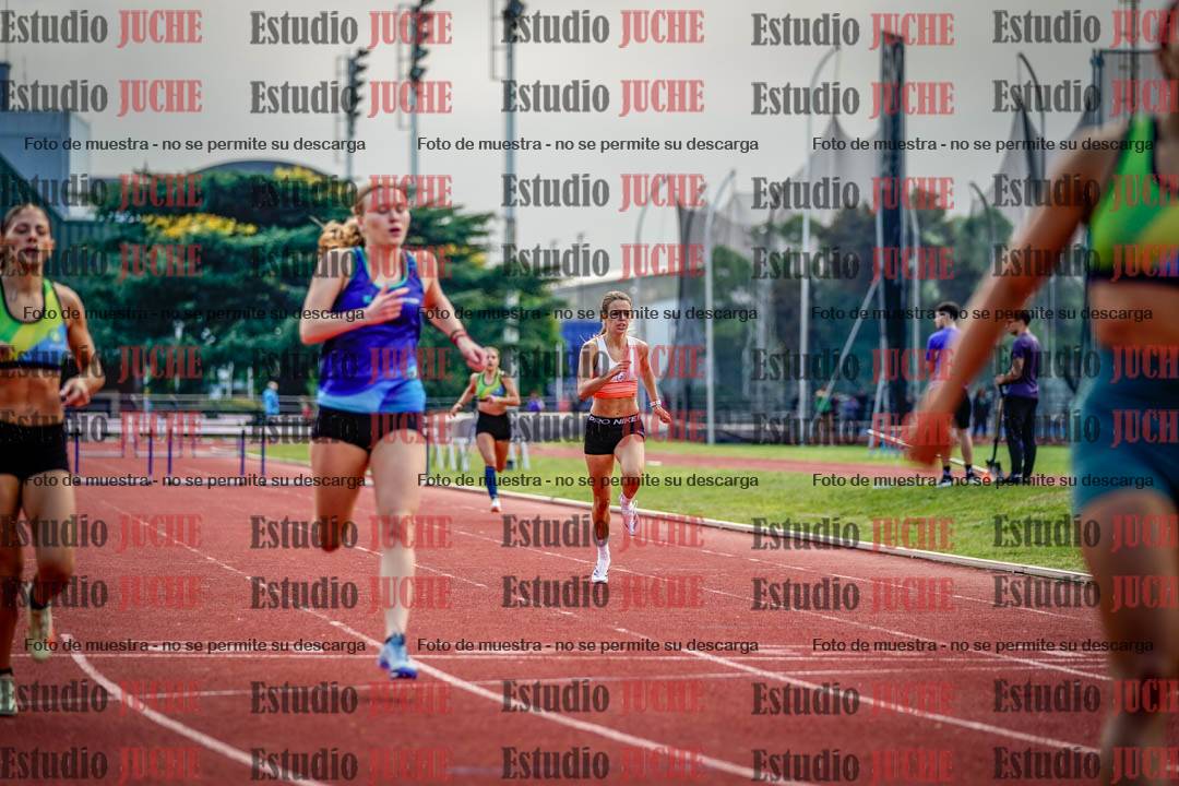 Fotos de los 400 m con vallas de mujeres