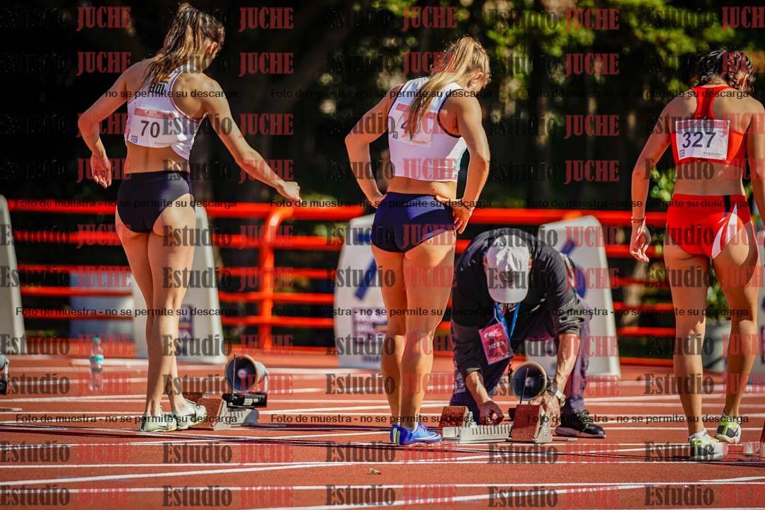 Fotos de los 100 m de mujeres