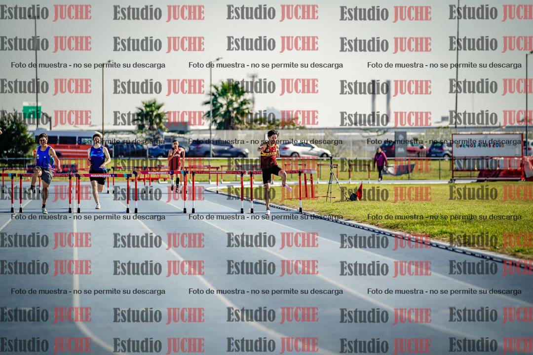 Fotos de los 400 m con vallas de varones