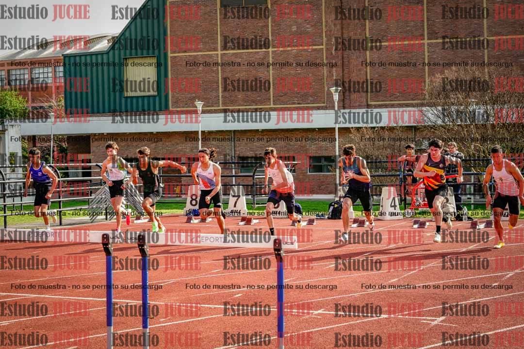 Fotos de los 110 m con vallas de varones