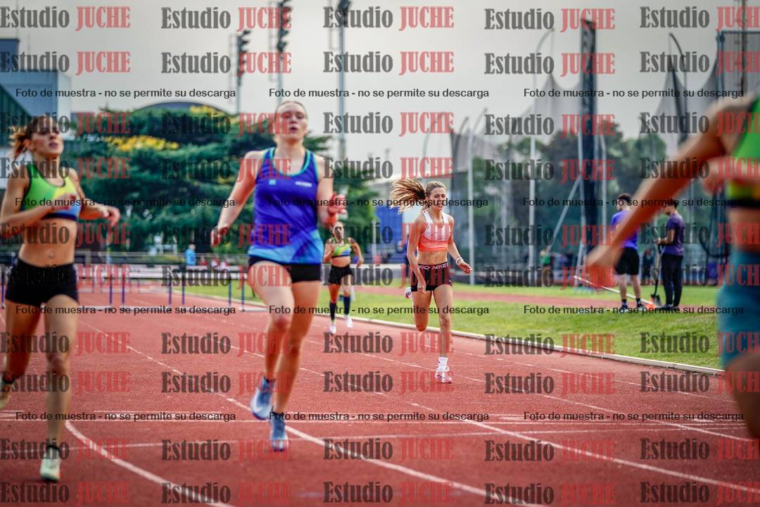 Fotos de los 400 m con vallas de mujeres