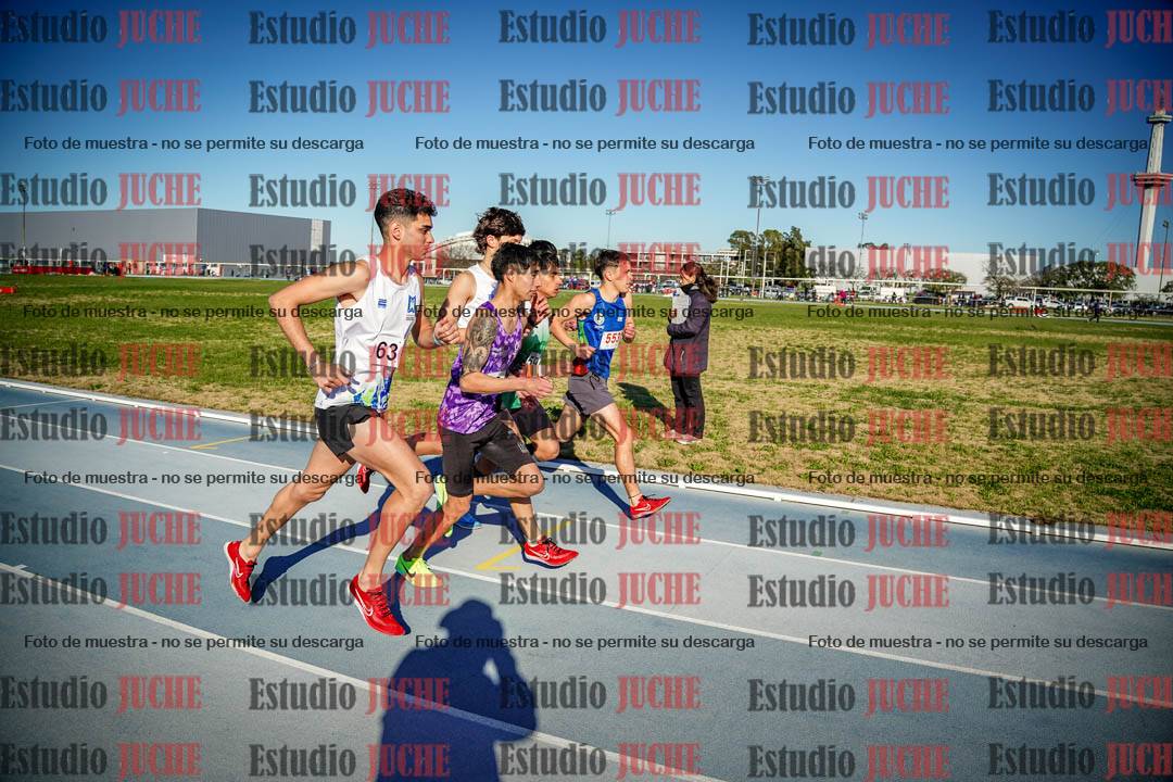 Fotos de los 3000 m con obstáculos de varones