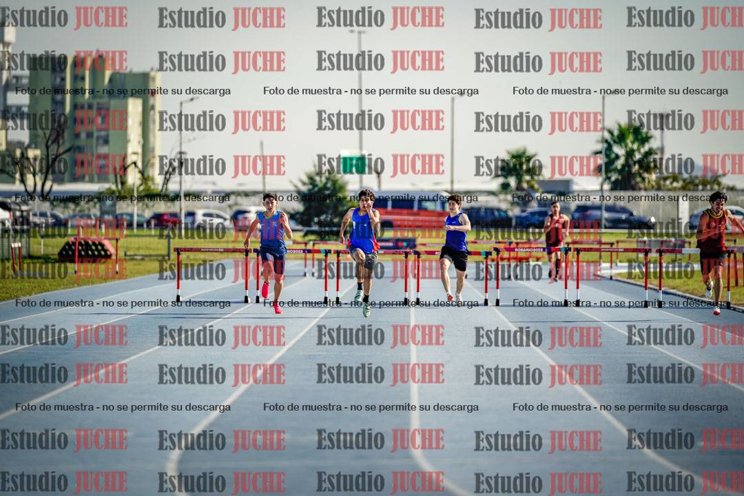 Fotos de los 400 m con vallas de varones