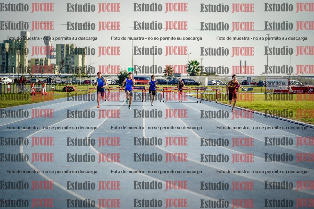 Fotos de los 400 m con vallas de varones