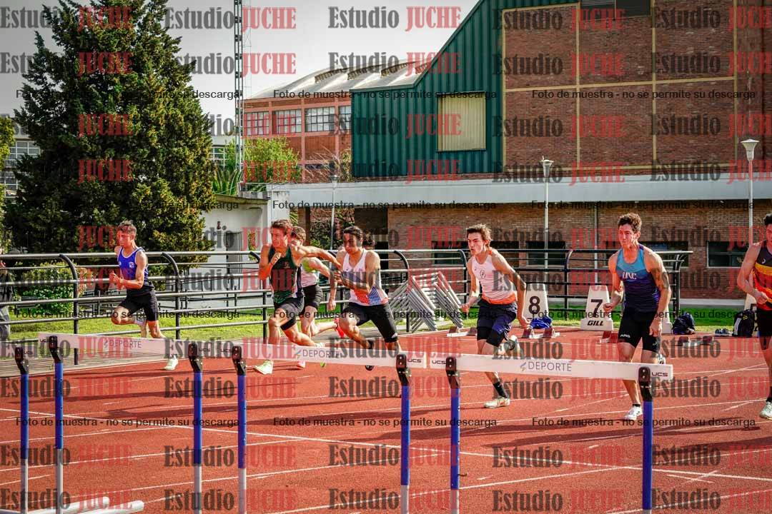 Fotos de los 110 m con vallas de varones