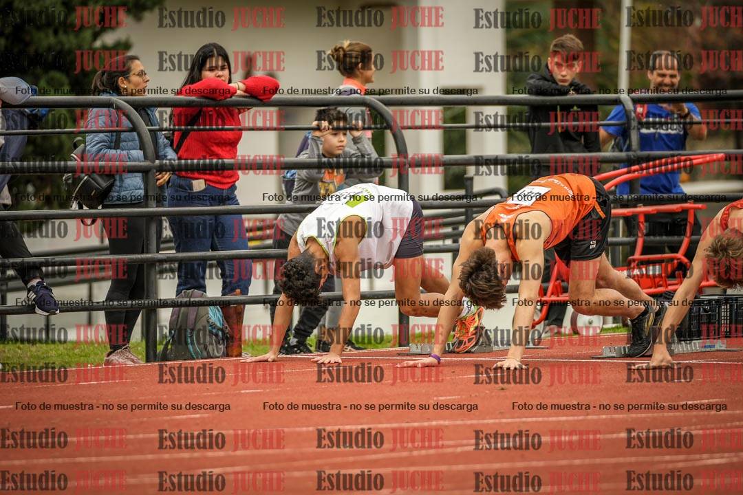 Fotos de los 110 m con vallas de varones